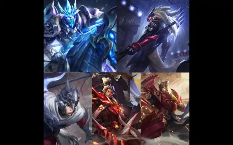 活动作品王者荣耀五虎上将参见