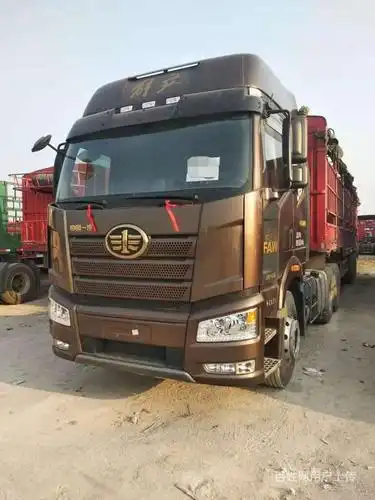 解放j6p半挂车13米高低栏550马力国五首付9万