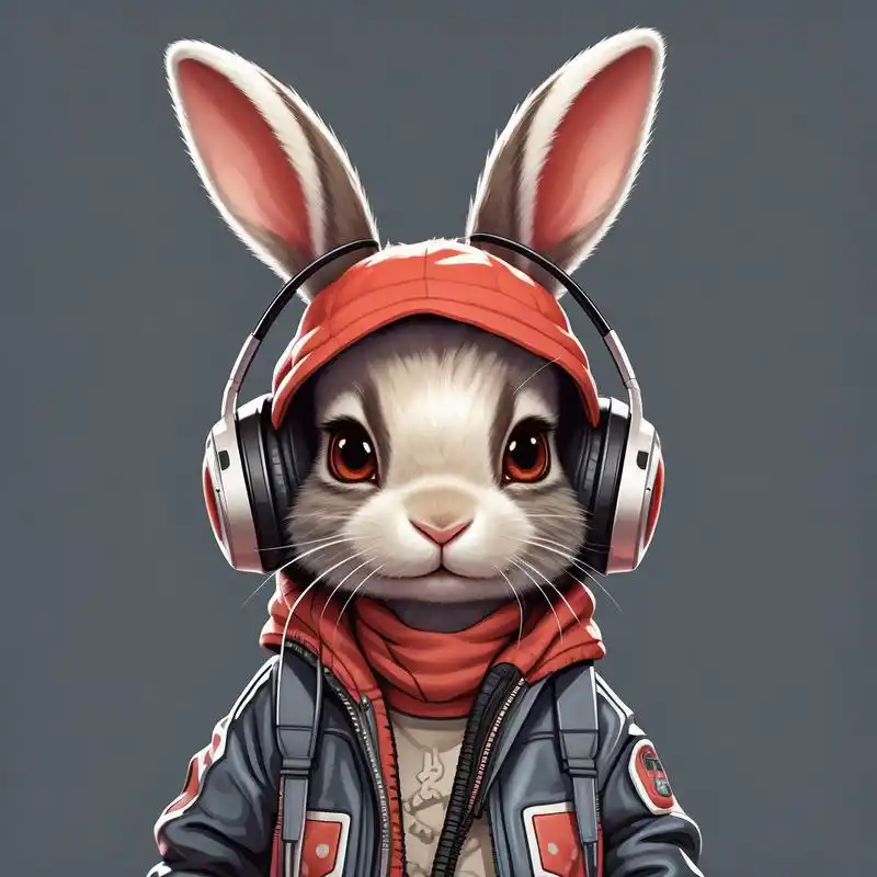 兔子拟人化头像大放送 亲们,这次带来了一组超级可爱的兔子拟人化头像