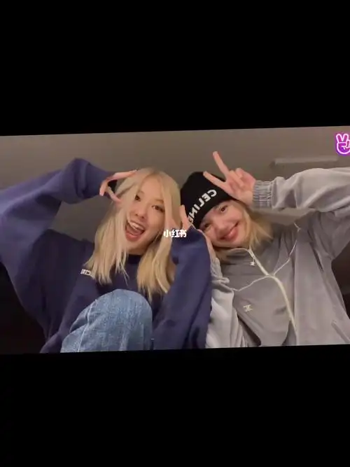 两位美女很养眼～#rose朴彩英  #lisa  #五花肉cp  #闺蜜  #壁纸