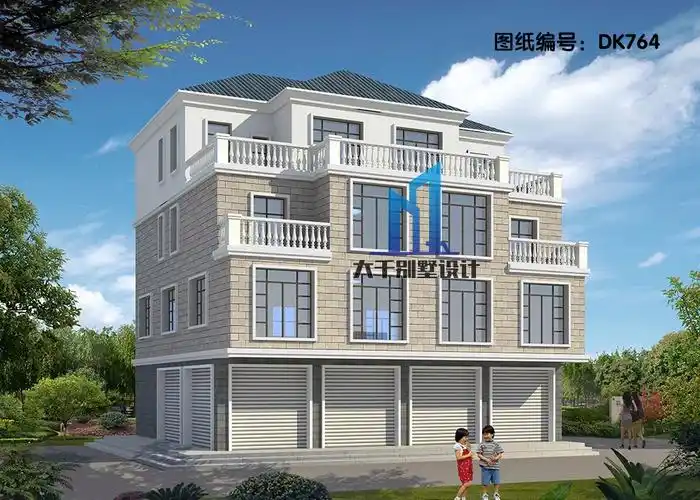 两层商铺 两层住宅也可以这么漂亮 - 乡村住宅在线