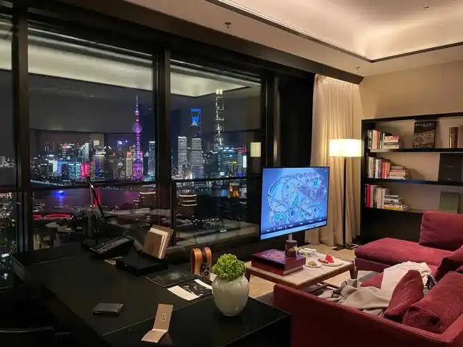 上海宝格丽9k一晚的套房体验