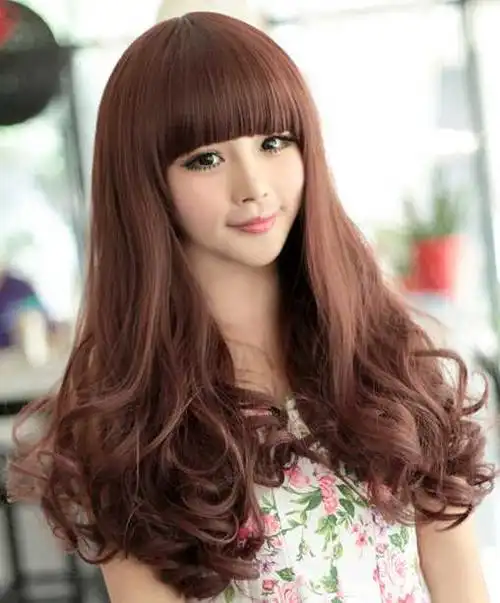 4,长发梨花烫适合什么脸型?