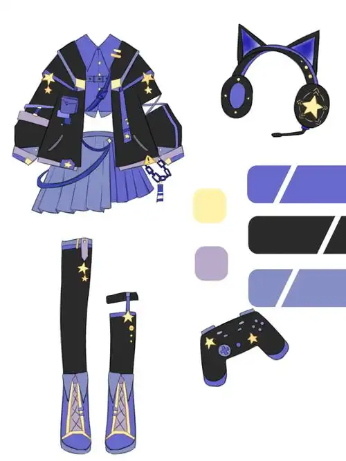 人设立绘立绘设计打歌服爱豆小美人～墨然关注打开新页最热最新分享到