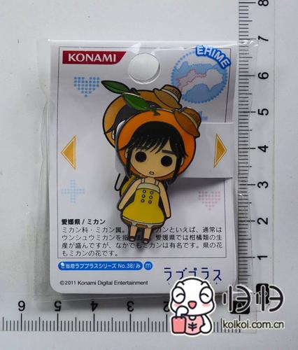 日本正版现货]爱相随  ラブプラス  ご当地 金属胸针 高岭爱花(t