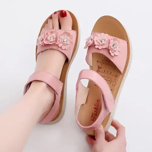 凉鞋女童2022新款夏季软底中大儿童女孩小学生凉鞋