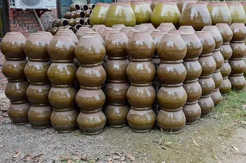 小缸陶瓷家用老式咸菜缸粗陶老式小水缸小型厨房储水用酸菜腌菜缸