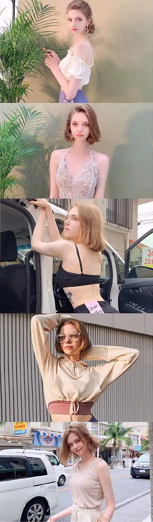 [颜值网红]微博上很火的德国女孩chloe,你给几分?