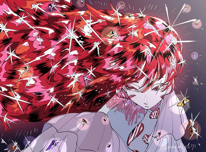 宝石之国帕德玛刚玉帕帕拉恰画师微生物