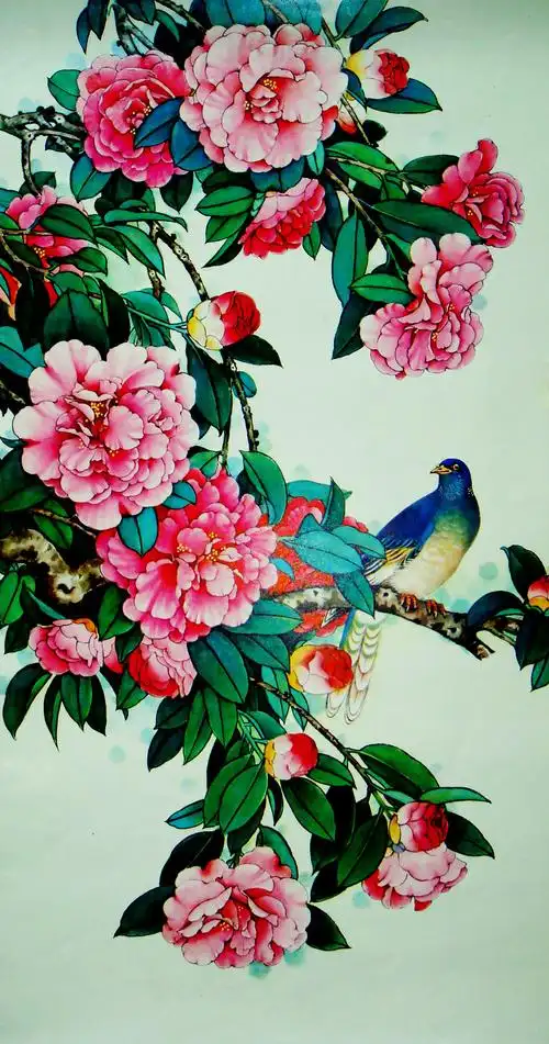 位图 植物图案 写意花卉 花朵 超高清 免费素材