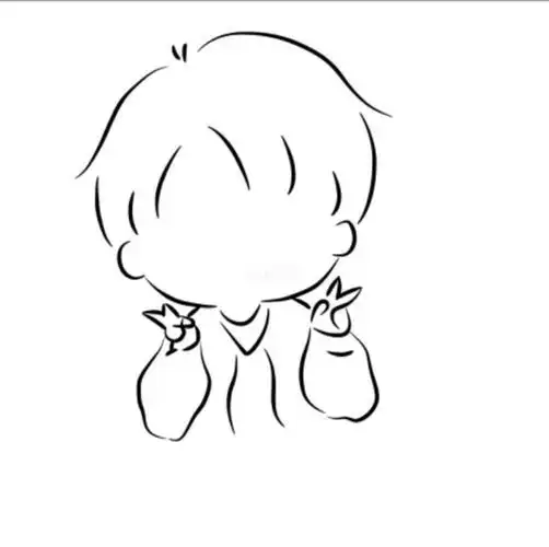 王俊凯的图画简笔画