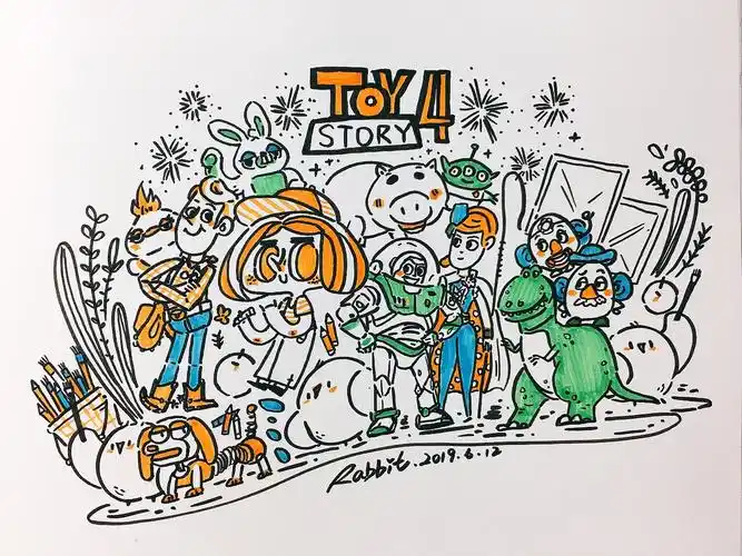 涂鸦-玩具总动员4