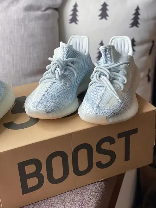 yeezy椰子05350冰蓝实拍