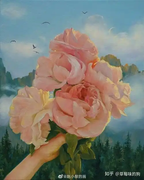 如何看待赵小黎这种,油画门外汉技术但是在微博上发几张漂亮的照片就