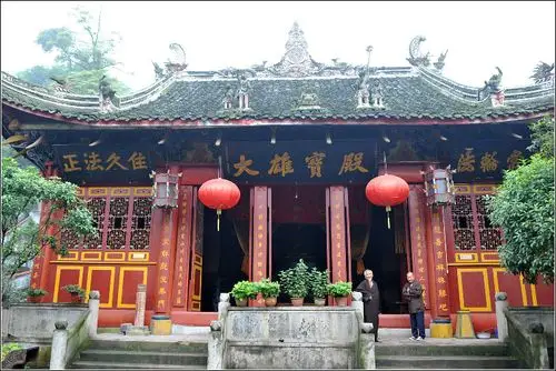 一处西川的不知建于何时的庙宇