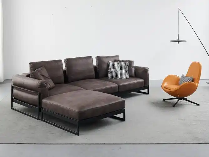 科技布羽绒铁架沙发 - 汇美家居有限公司