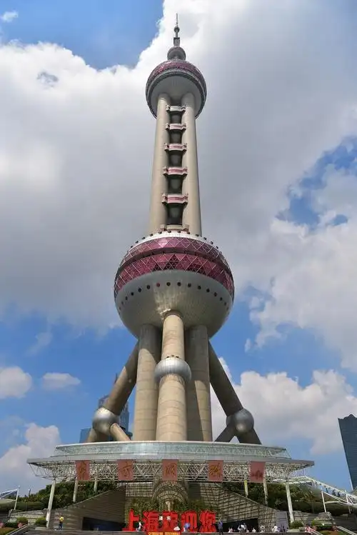 上海陆家嘴东方明珠塔地域之美