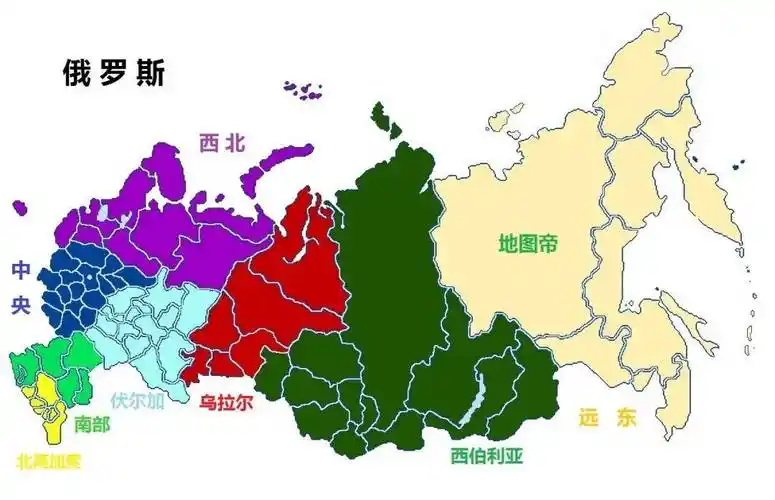 俄罗斯面积这么大,为何只有八个联邦管区?_太守_一级_行政区