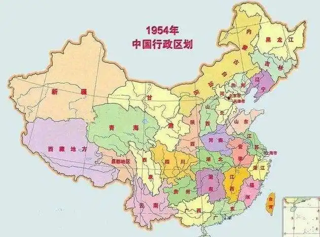 河北省的张家口市1951年为何同时成了两个省的省会