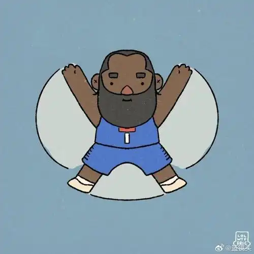 fearthebeard詹姆斯哈登q版漫画专辑