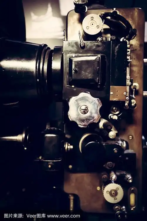 上个世纪的老式投影仪.