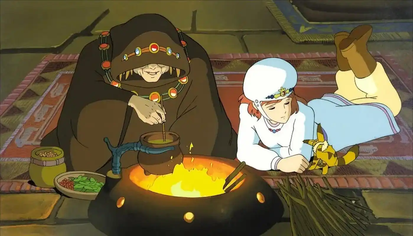 深意十足的动画电影 《风之谷》 改编自宫崎骏的同名漫画,讲述了千年