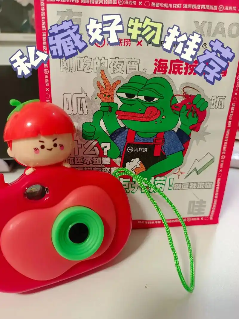 20岁去海底捞收到了小玩具.感觉自己还是个小孩子 第一批00 - 抖音