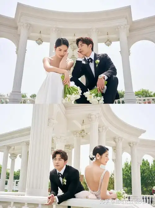 闪耀浪漫的欧式之美北京婚纱照