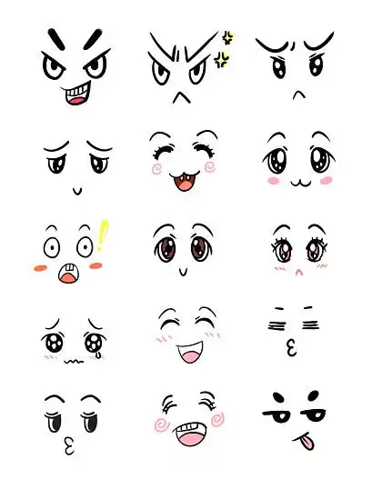 【表情包卡通手绘亲亲】图片免费下载_表情包卡通手绘亲亲素材_表情包