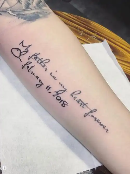 字母_纹身图案手稿图片_燕子的纹身作品集