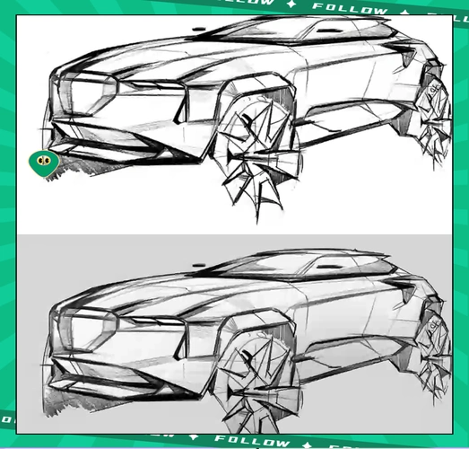 手绘汽车设计全攻略:从草图到效果图