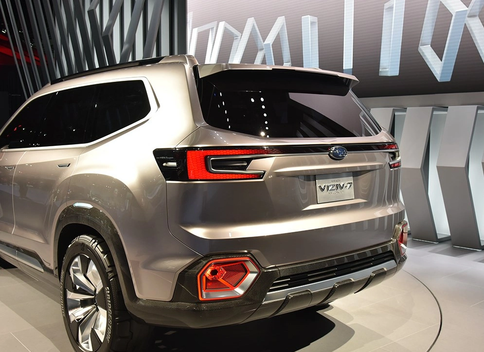 斯巴鲁viziv-7即将亮相!长5米2,2.0t 全时四驱,比普拉多霸气