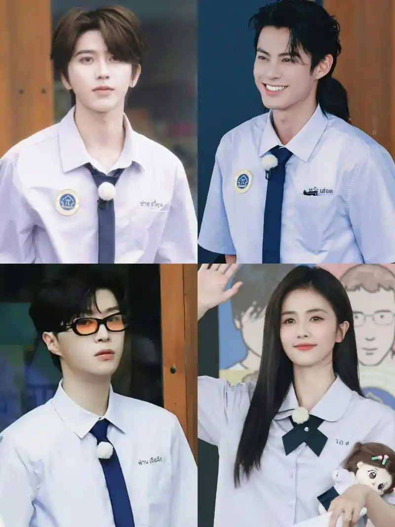 网友评选的跑男f4:花泽坤(蔡徐坤),道明棣(王鹤棣),西门丞(范丞丞),美