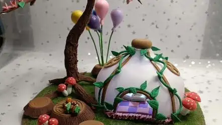 春游小场景步骤图超轻粘土手工制作