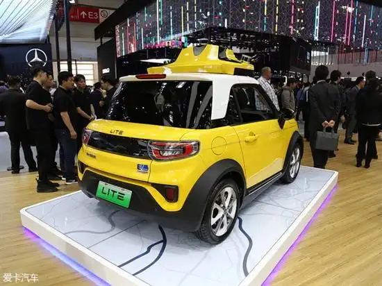 北京车展:北汽新能源lite无人驾驶版