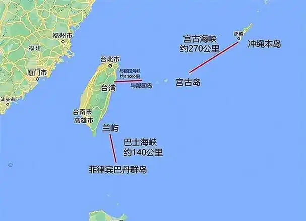 巴士海峡,一个位于中国台湾岛和菲律宾吕宋岛之间的重要海峡,自古以来