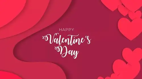 happy valentines day这个不一样的情人节让我们一起祝福武汉加油