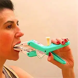 牙科检查透明锻炼立体浮雕美白扩口器摄影口腔嘴巴扩张硅胶1人付款12