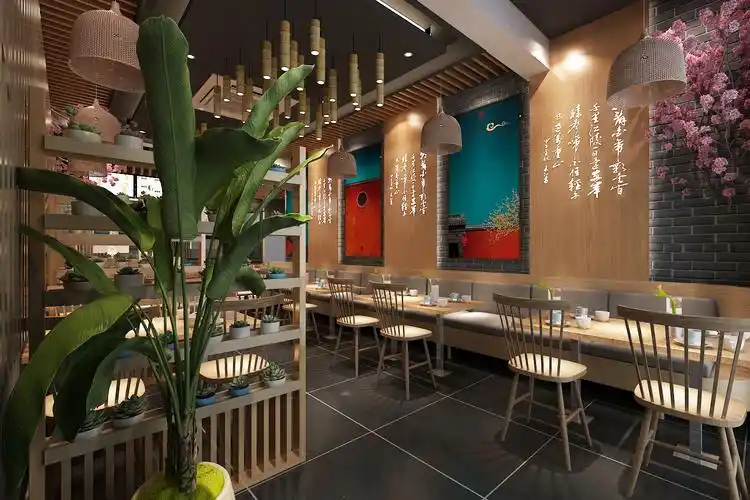 泰安中式面馆店面设计