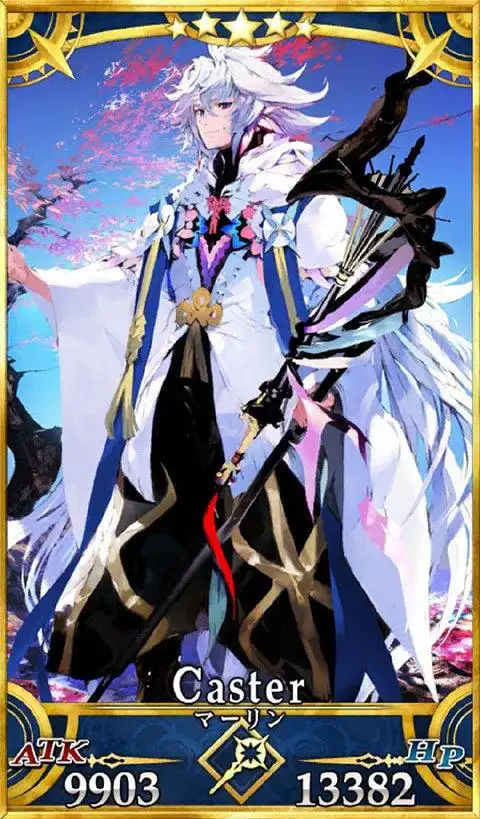 fgo梅林满破图鉴 各灵基再临阶段立绘欣赏