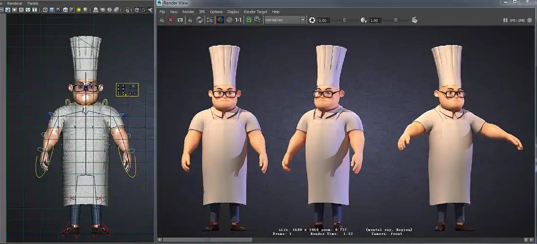 视频制作 三维动画  卡通人物 3d建模 角色建模