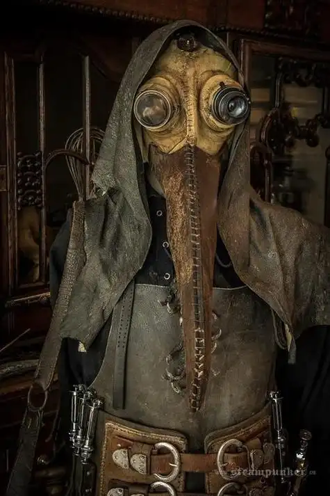 鸟嘴医生恐怖图片