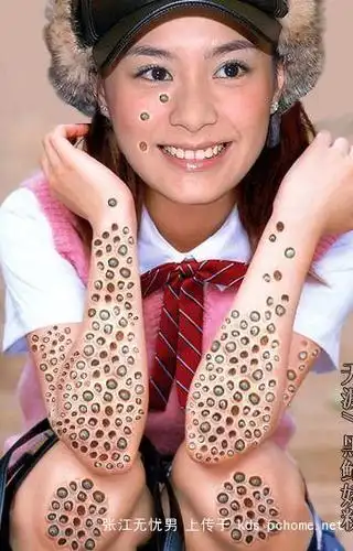 有密集物体恐惧症的进来试试