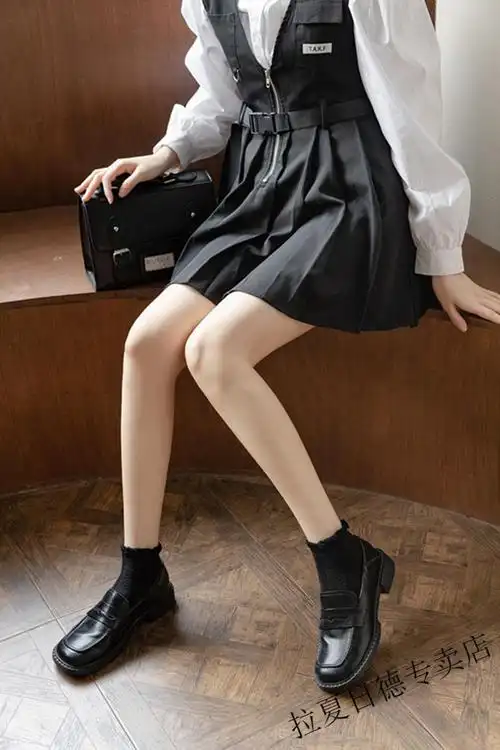 拉夏贝尔homme白色袜子女短袜夏季薄款纯棉浅口网眼透气jk可爱黑色