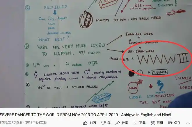 神童阿南德预言第三次世界大战他对于未来还有什么预言靠谱吗