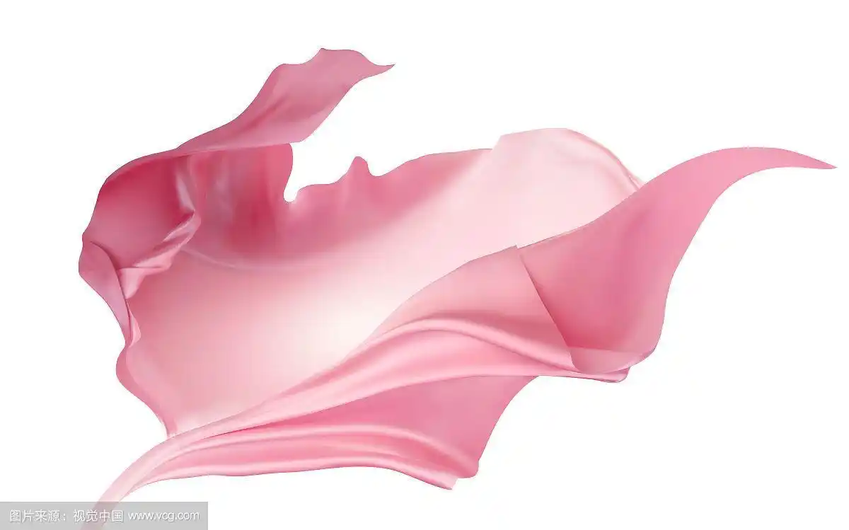 轻柔布料飘逸素材矢量