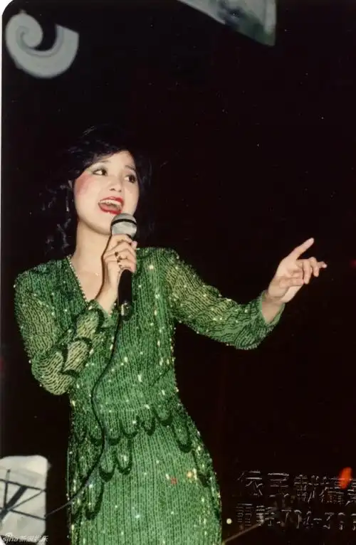 邓丽君气质写真 娇俏少女蜕变巨星