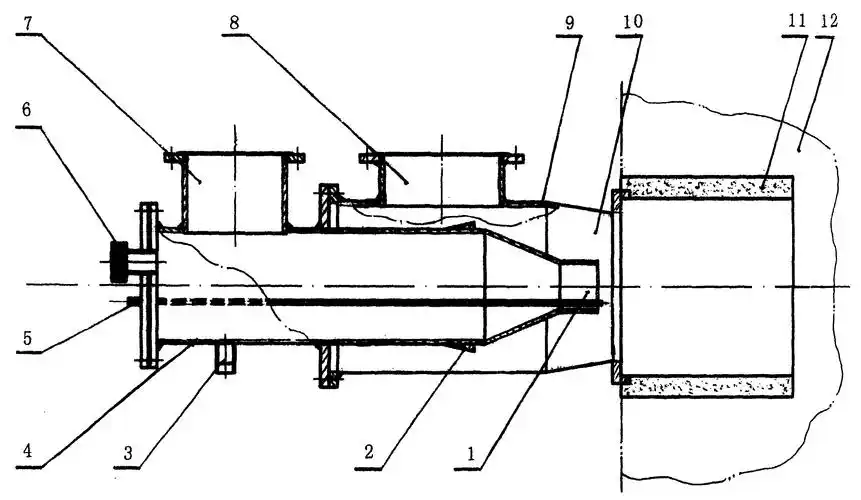 一种适用于燃焦炉煤气锅炉的燃烧器