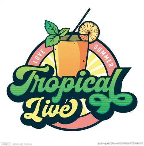 饮料店标志图片