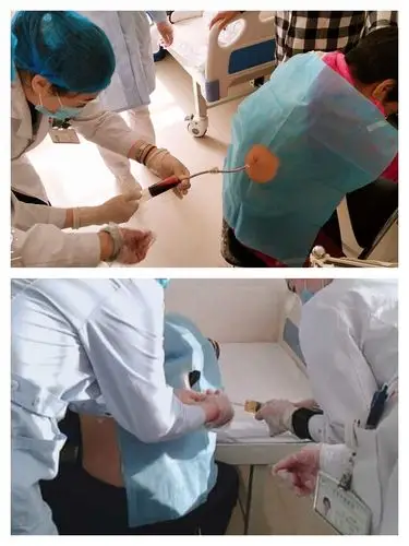 曾多次给胸腔积液,自发性气胸患者进行胸腔穿刺.